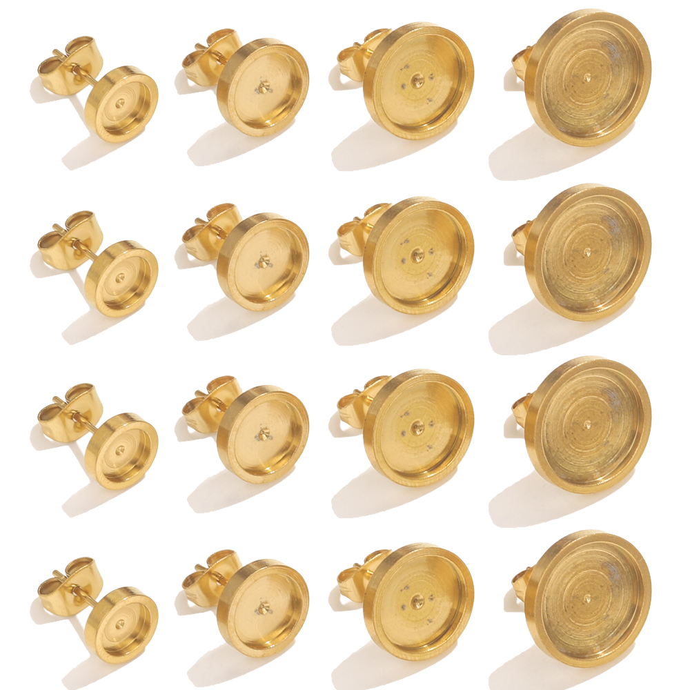 10pcs Stainless Steel Gold Ear – обзор и цена Resin Craft Kit