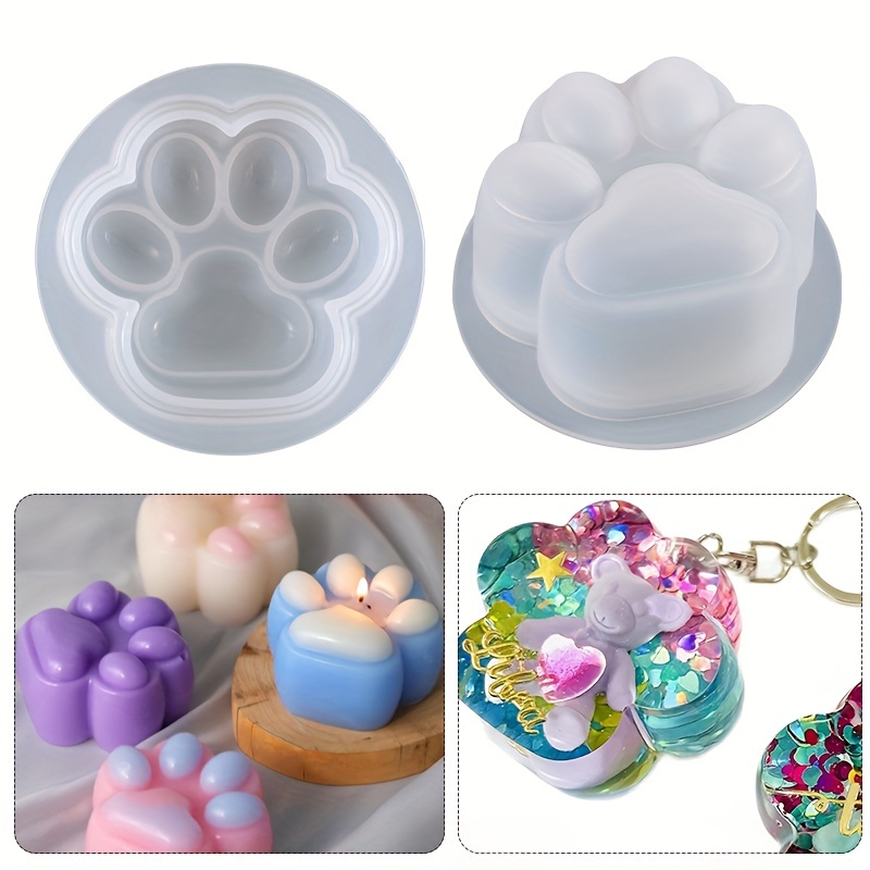 1 Large Cat Paw Silicone Mold， – обзор и цена Resin Craft Ideas