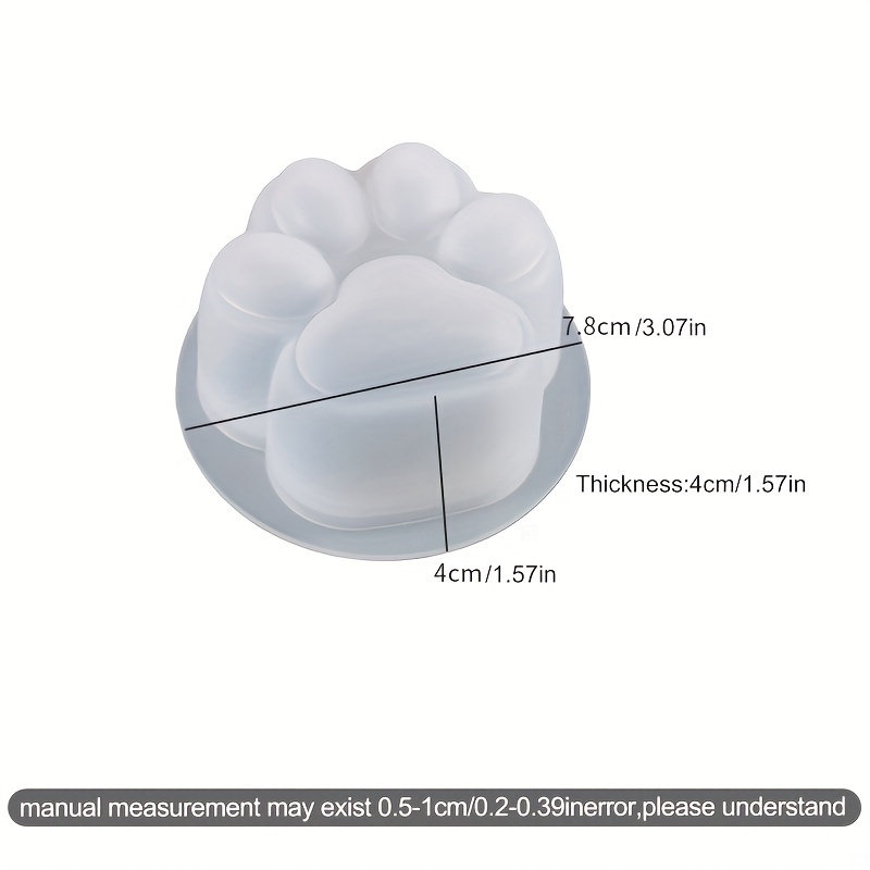 1 Large Cat Paw Silicone Mold， – обзор и цена Resin Craft Ideas